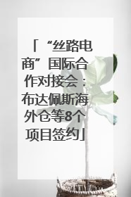 “丝路电商”国际合作对接会：布达佩斯海外仓等8个项目签约