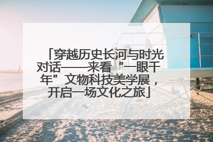 穿越历史长河与时光对话——来看“一眼千年”文物科技美学展，开启一场文化之旅