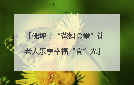 佛坪：“爸妈食堂”让老人乐享幸福“食”光