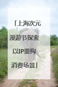 上海次元漫游节探索以IP重构消费场景