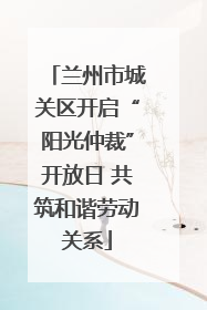 兰州市城关区开启“阳光仲裁”开放日 共筑和谐劳动关系