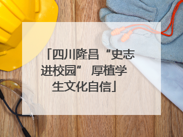 四川隆昌“史志进校园” 厚植学生文化自信