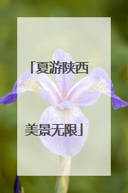 夏游陕西 美景无限