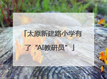 太原新建路小学有了“AI教研员”