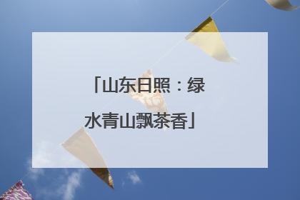 山东日照：绿水青山飘茶香