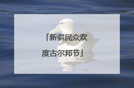 新疆民众欢度古尔邦节