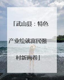 武山县：特色产业绘就富民强村新画卷