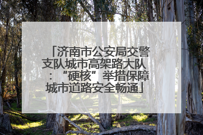 济南市公安局交警支队城市高架路大队：“硬核”举措保障城市道路安全畅通