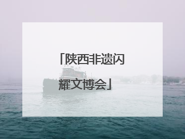 陕西非遗闪耀文博会