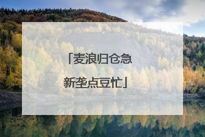 麦浪归仓急 新垄点豆忙