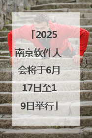 2025南京软件大会将于6月17日至19日举行