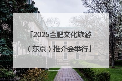 2025合肥文化旅游（东京）推介会举行